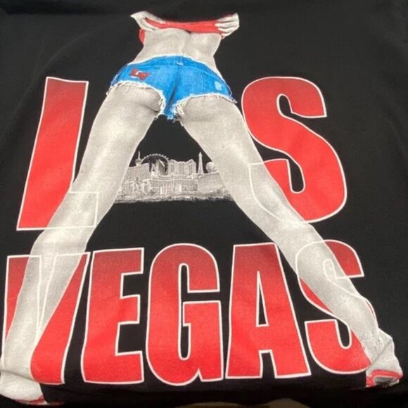 Las Vegas Shirt Men's 2X Black Urban 360 Short Sleeve Graphic Logo T-Shirt EUC - Picture 6 of 6